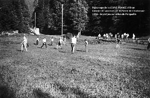 1956 grand jeu au vallon de Perquelin